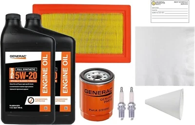Generac 5W-20 Maintenance Kit for 20kW &22kW Generators Evolution 0J932300SSM