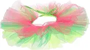 [BESPORTBLE] Faux Collar Ruffle Mesh Neck Scarf for Men Versatile Clown Neckpiece for Halloween and Party