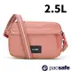 【Pacsafe】Go Anti-Theft Crossbody 防盜斜背包2.5L.側背包.單肩包.RFID護照包.隨身包/防割裂鋼網.防割強化背帶/35105340 玫瑰粉