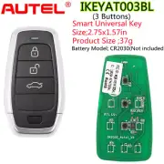 AUTEL MAXIIM IKEY Standard Style IKEYAT003BL Independent Smart Key 3 Buttons