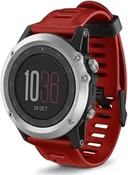 [MGTCAR] 26mm Silicone band For Garmin Fenix 6 5 6X 6X Pro 5X 5S Plus 3 3HR D2 Descent Mk1 Quick Release Easy fit Watch Straps bracelet
