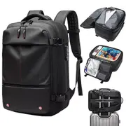 Expandable Backpack with Vacuum Compression Travel Backpack