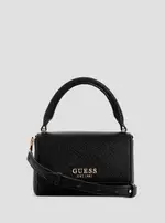 GUESS Black Fedana Mini Top Handle Bag