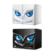 USB Wired Desktop Speakers 3.5mm AUX Input USB Power Computer Speakers