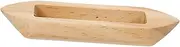 HOMOCONO Wooden Boat Model Decor Tabletop Sailboat Craft for Living Bedroom Office Rustic Ornament Model Collectors Home Decoration