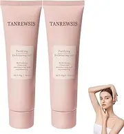 Tanrewsis Exfoliating Gel, Tanrewsis Purifying Exfoliating Gel, Facial Scrub for Body & Face, Moisturizing and Rejuvenating, Suitable for All Skin (2Pcs)