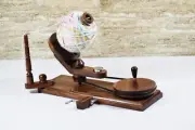 Wooden Yarn Winder for Knitting & Crocheting Centre Pull Yarn Swift Yarn Bowl