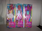 Set of 3 Barbie Dreamtopia Dolls (2018 & 2019)