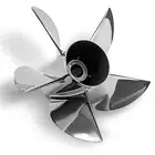 A Set of 32P Signature 5 Blade 400 Thru Hub Cleavers for 300R - 450R Mercury