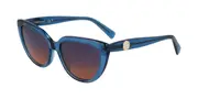 Longchamp LO766S 400 Men's Sunglasses Blue Size 53