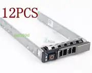 12X G176J 2.5" SAS SATA Hard Drive Tray Caddy for DELL R620 R630 R815 R810 R420