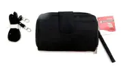 MAGELLAN'S RFID Blocking Black Crossbody Travel Shoulder Bag Carryall Passport