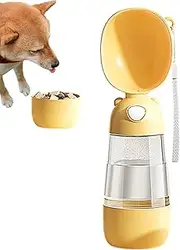 Portable Water Bottle for Dogs,Leakproof Pet Drinking Bottle - Pet Drinking Container for Hiking Outing, Leakproof Dog Watering Dispenser