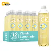 , Classic Lemonade Sparkling Water, Zero Sugar Flavored Water, with Vitamins and