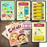 易於學習學習的 SOLAT BOOKS GUIDE SOLAT KANAK-CHILDREN BOOKS BEST CO