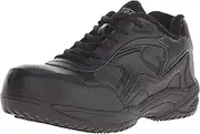 [Ad Tec] Women's White Lace Work Shoe - Slip Resistant, Breathable, Comfortable + Affordable, Memory Foam Insole