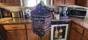 Pier 1 Large Moroccan Filigree Jeweled Hanging Candle Lantern Pendant