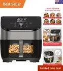Pot Vortex Plus ClearCook - 5.7L Air Fryer, Stainless Steel, 6-in-1 Smart Pro...