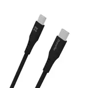 Xtrememac Flexi USB-C to USB-C Flexible Charging Cable 1.5M Length Black
