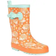 Trespass Childrens/Kids Puddle Wellington Boots Green/Brown/Black Camo 13 UK Child
