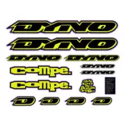 DYNO - 1994 Compe decal set for purple frame - old school bmx