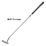 Bell II 410 Left Hand Full-Offset Golf Putter-Winn Jumbo Lite 32" - 38" Matte