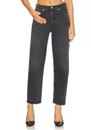 Citizens of Humanity Dylan Rolled Crop Jeans in Sterlet Sz 27 Black COH