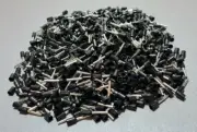 1000Pcs E1512 16AWG 1.5mm² BLACK Insulated Ferrule Bootlace Terminals Crimp