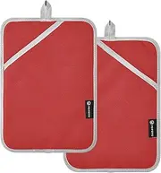 Fire Brick Pot Holder Set of 2 Farmhouse Pot Holders for Kitchen Kitchen Pot Pad