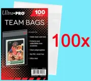 10000 Ultra Pro TEAM SET BAGS Resealable NEW card sleeve protect case 100 Packs