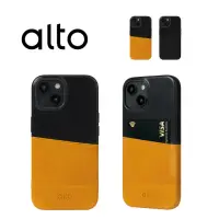 在飛比找momo購物網優惠-【Alto】iPhone 15 6.1吋 插卡式輕薄防摔皮革