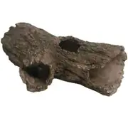Aqua One Log with Holes Ornament (37801)