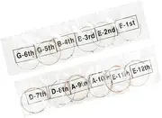 UPKOCH 12pcs String Phosphor Bronze Guitar Supplies Guitar Accessory Folk Guitar Accessories Folk Guitar Supply