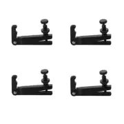 Wittner String Adjusters / Fine Tuner for Viola, Black Made in Germany Set of 4