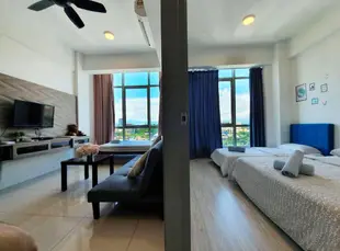 中心商業區的2臥室公寓 - 100平方公尺/1間專用衛浴Kota Kinabalu City [BED] Sutera Avenue #8