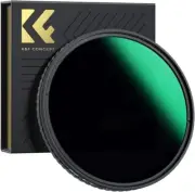 K&F Concept 58mm Variable ND32-512 Filter 5-9 Stops Neutral Density Lens Filter