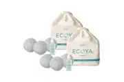 Ecoya Wild Sage & Citrus Dryer Ball Set Pack of 2- White