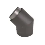 Scandia 45° Left Hand Bend Flue Kit - Graphite