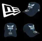 CHARLOTTE HORNETS NBA NEW ERA 9FORTY DARK BLUE SNAPBACK A FRAME CAP HAT LA NY