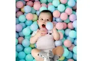 Joy Baby 100 PCS Mix Colour 7cm Anti-Press Pit Ocean Ball