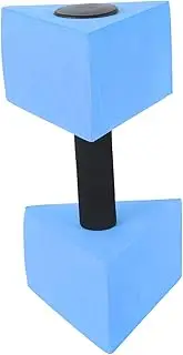 Water Dumbbells Pool Water Weights Dumbbells Sports Aquatic Barbells Float Aqua Barbells Foam Barbells Floating Aquatic Hand Exercise Weights Hand Weights Barbell Weights Eva Blue Milisten