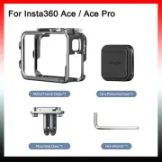 Metal Cage for Insta360 Ace / Ace Pro Alloy Frame Case Shoot Vertically Shell/