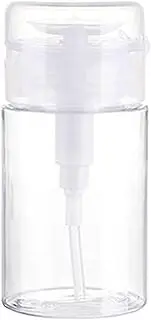 1 PCS 100ml Toner Pump Bottle Acetone Pump Dispenser Nail Polish Remover Makeup Remover Pump Alcohol Press Liquid Bottles