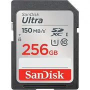 SanDisk Ultra Series SDXC Memory Card - 256GB UHS-1 - Class 10 - Up to 150MB/s [SDSDUNC-256G-GN6IN]