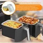 20Pcs Aluminum Foil Trays 1050ml Non-Stick Aluminum Foil Baking Pans Food XK