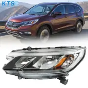 For 2015 2016 Honda CR-V 1PCS Driver Left Side Halogen Projector Headlight W/DRL (for: Honda)