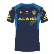 NEW Parramatta Eels 2024 Men's Training T-Shirt NRL Rugby League by Macron