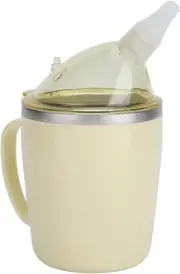 Convalescent Feeding Cup, 350Ml 304 Stainless Steel Adaptive Drinking Cup wit...