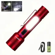 Rechargeable Flashlights High Lumens,Super Bright LED Flashlight,Small handhe...