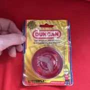 Duncan 3124BU-DE Red Butterfly Yo-Yo - New No String